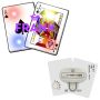 Flashing LED Black Jack Light Up Pins