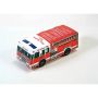 Foldable Die-Cut Fire Truck,full Color Digital