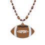 Football Medallion With Beads