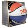 Full Size Rubber Basketball - Red, White, Blue