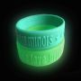 1 Inch Embossed Custom Silicone Wristbands