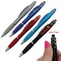 Halcyon Silhouette Spin Top Pen With Stylus, Full Color Di