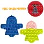 Halloween Ghost - Pop It Fidget Toy Full Color
