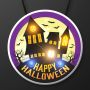 Haunted House Light Up Halloween Necklace