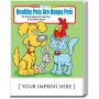 Healthy-Pets Are Happy Pets Coloring And Activity Book