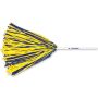 Imprinted Vinyl Pom With 10 Inch Straw Handle