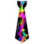 Large Tie W/ Elastic Band - Printed Full Color