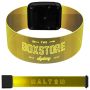 Laser Engraved - Cosmic Yellow LED Magnetic Clasp Bracelets