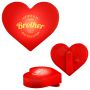 LED Blinking Red Heart Clip