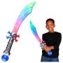 LED Flashing Curved Pirate Sword
