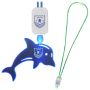 LED Lanyards With Acrylic Dolphin Pendant