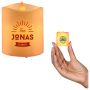 LED Mini Pillar Candles, Tall Tealights