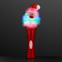LED Santa Claus Spinning Light Wand