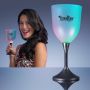 LED Wine Glass With Classy Black Base