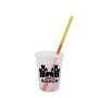 Mood 12 Oz Rainbow Confetti Cup/Straw/Lid Set