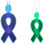 Light-Up Acrylic Ribbon LED Necklace