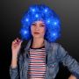 Light Up Afro Wig With Flashing Leds