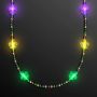 Light Up Fleur De Lis Jewelry, Mardi Gras Beads