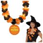 Light Up Halloween Lei With Medallion