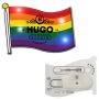 Light Up Rainbow Pride Flag Pins