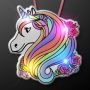 Light Up Unicorn Blinky Necklace