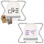 Lil' Bit Reflective Coloring Drawstring Bag With Crayons