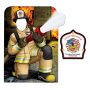 Lineman Firefighter Photo Prop