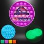 Luminous Pop It Fidget Toy - Circle Full Color