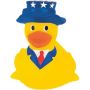 Mini Rubber Patriotic Duck