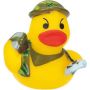 Mini Rubber Soldier In Camouflage Outfit Duck
