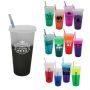 Mood 26 Oz Tumbler With Lid And Straw