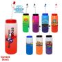 Mood 32 Oz Sports Bottle With Flexible Straw, Full Color