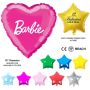 Mylar Balloon - 10 Inch - Heart Or Star Shaped