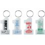 Number 1 Glow In The Dark Keytag