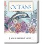 Oceans. Stress Relieving Coloring Books For Adults