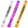 One Color Screen Printed Fabric Wristband