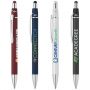 Orbit Spinner Chrome Metal Pen W/ Stylus