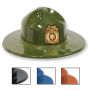 Plastic Trooper Hat W/ Custom Imprinted Shield