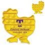 Pop It Fidget Toy - Chicken Shaped Full Color