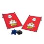 Portable Cornhole, 4 Black & Navy Bean Bags