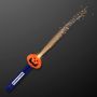 Pumpkin Face Fiber Optic LED Wands