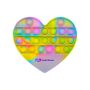 Push Pop Bubble Heart Shape Fidget Sensory Toy