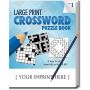 Puzzle Pack, Large Print Crossword Puzzle-Set - Volume 1