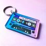 Replica Cassette Tape Acrylic Key Tag