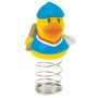 Rubber Baseball Duck Bobble