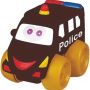 Rubber Police Car