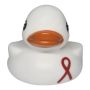 Rubber Red Ribbon Duck