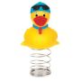 Rubber Sporty Referee Duck Bobble