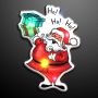 Santa Flashing Pins