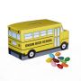 School Bus Paper Bank W/ Mini Bag Jelly Belly
